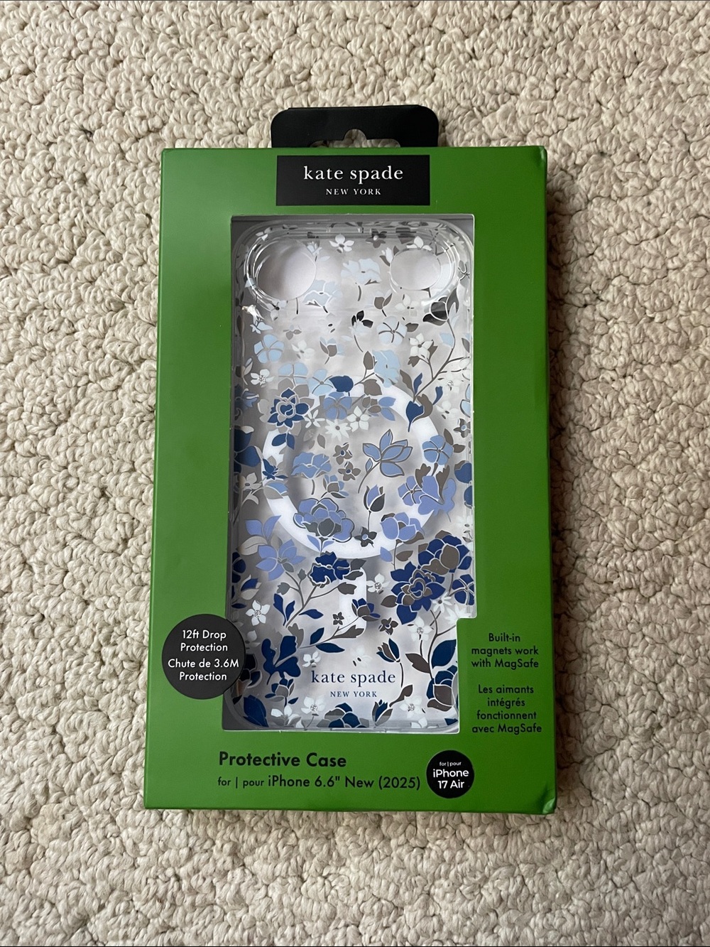 Kate Spade IPhone 17 Air Floral Case
